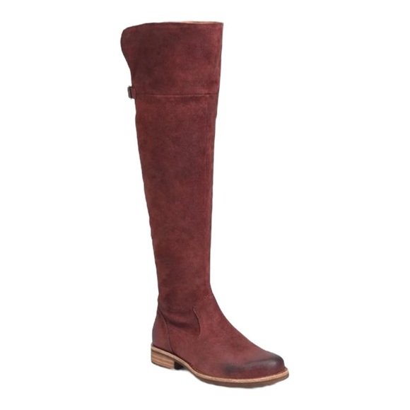 Kork-Ease Addison Over the Knee Boot in Rust Tobacco Distressed NWOB - Picture 1 of 11